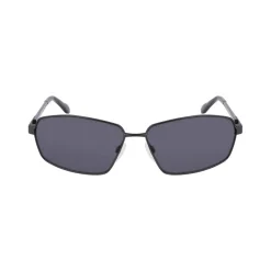 Spyder Angular Narrow Rectangle Sunglasses - GRAPHITE Outlet
