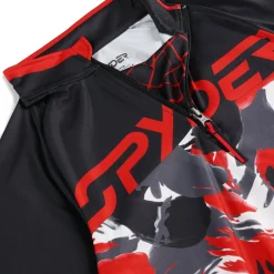 Spyder Boys Camo Half Zip - Red SPYDERRED Shop