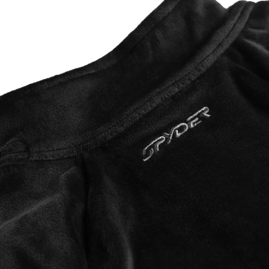 Spyder Girls Shimmer Bug Half Zip - BLACK Cheap