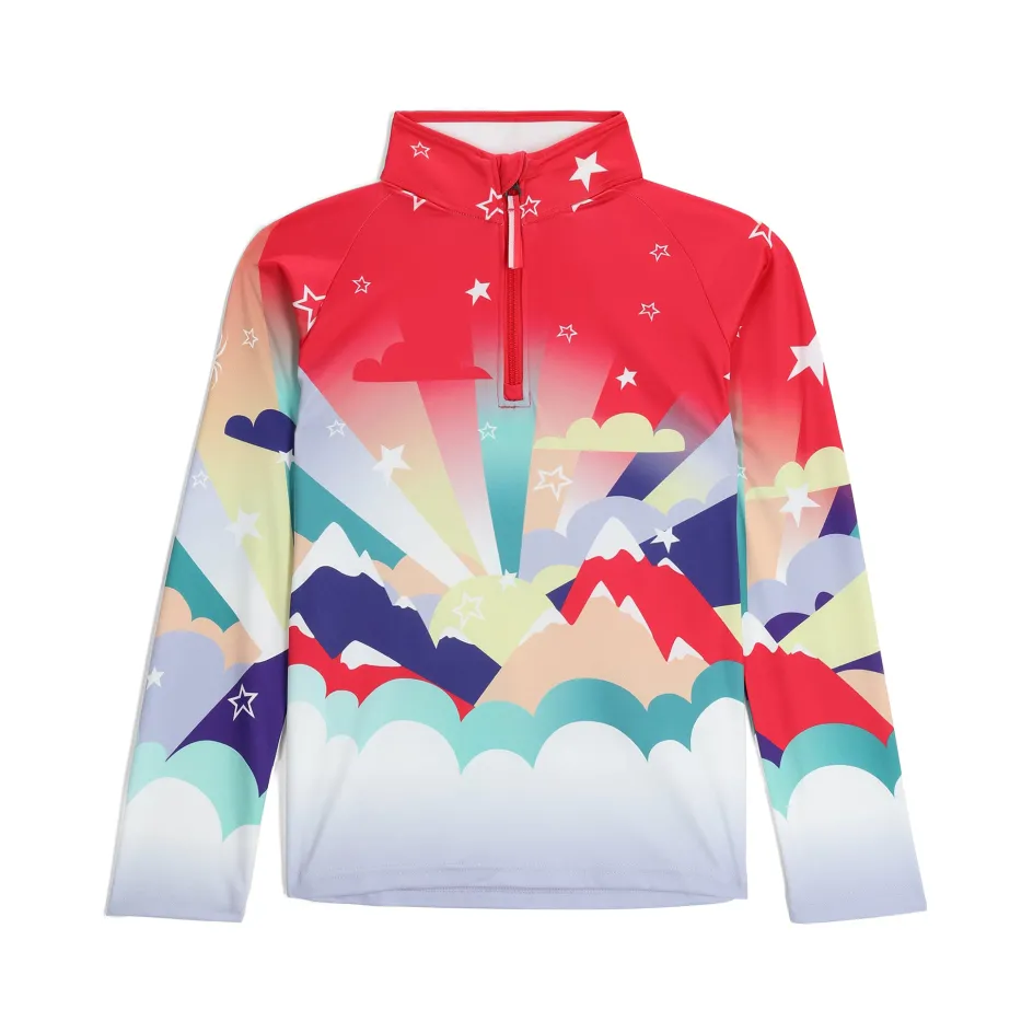 Spyder Girls Surface Half Zip - MULTI Best Sale
