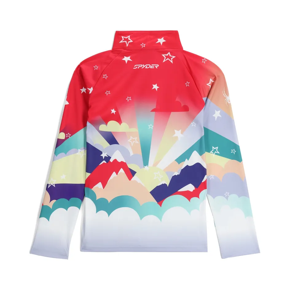 Spyder Girls Surface Half Zip - MULTI Best Sale