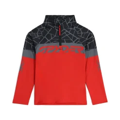 Spyder Little Boys Bug Half Zip - Red SPYDERRED Hot