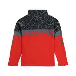 Spyder Little Boys Bug Half Zip - Red SPYDERRED Hot