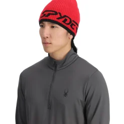 Spyder LOGO HAT - RED SPYDERRED Hot