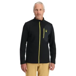 Spyder Mens Bandit Full Zip - BLACK Best Sale