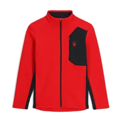 Spyder Mens Bandit Full Zip - Red SPYDERRED Cheap
