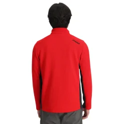 Spyder Mens Bandit Half Zip - Red SPYDERRED Shop