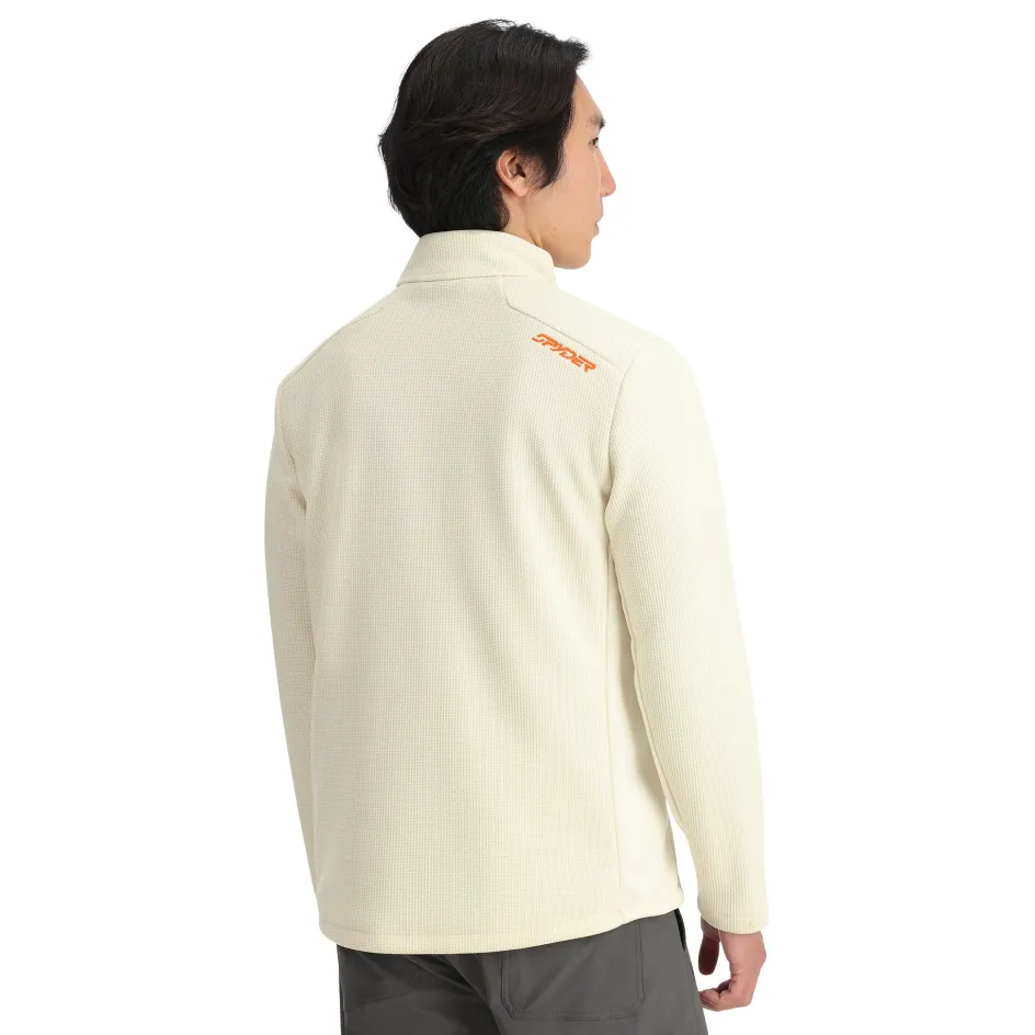 Spyder Mens Bandit Half Zip - Vanilla Latte VANILLALATTE Store