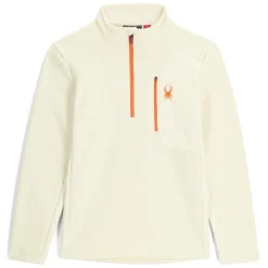 Spyder Mens Bandit Half Zip - Vanilla Latte VANILLALATTE Store