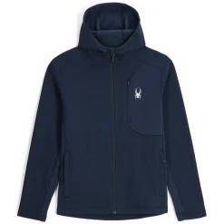 Spyder Mens Bandit Hooded - True Navy TRUENAVY Fashion