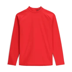 Spyder Mens Castle Mock Crew - Red SPYDERRED Cheap