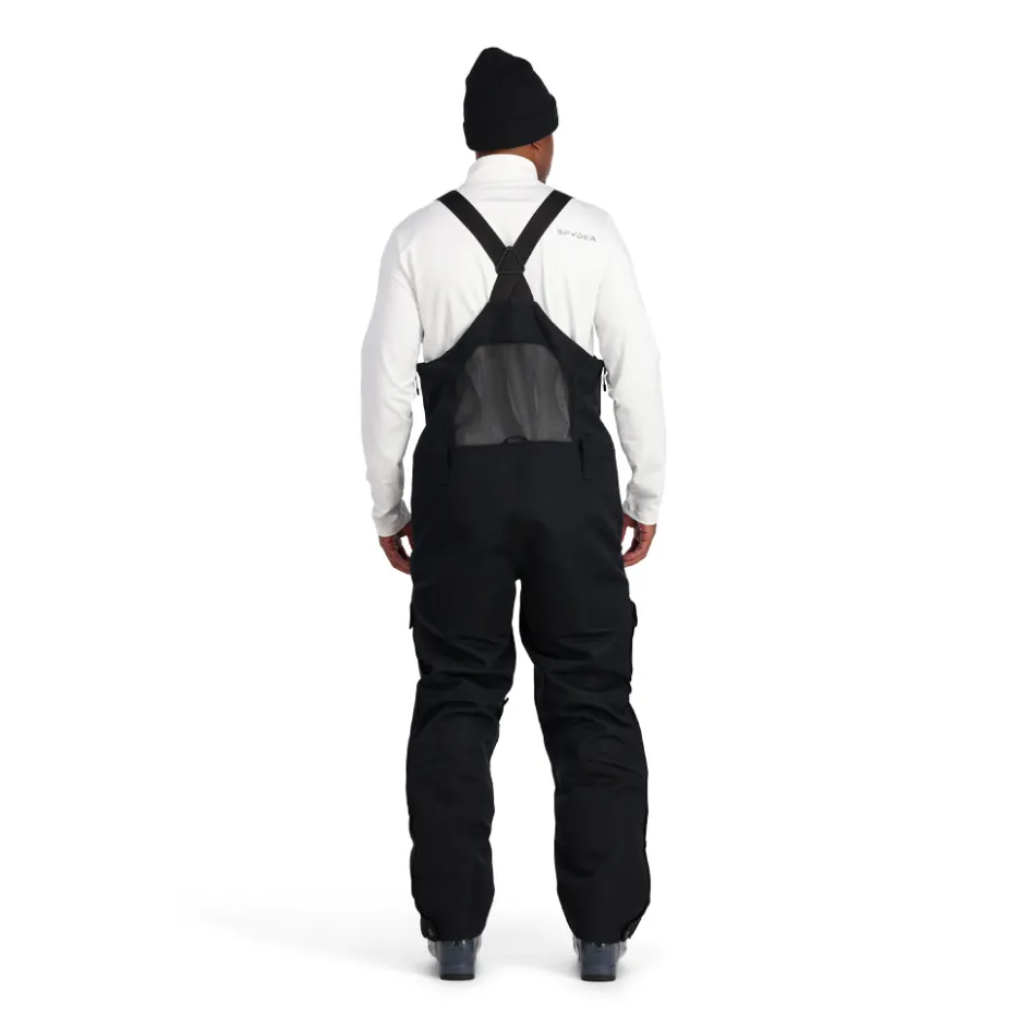 Spyder Mens Coaches Bib - BLACK New