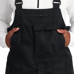 Spyder Mens Coaches Bib - BLACK New