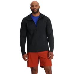 Spyder Mens Gridweb Hoodie - BLACK Best