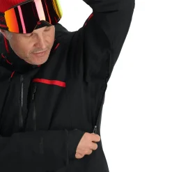 Spyder Mens Leader - BLACK Fashion