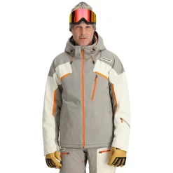 Spyder Mens Leader - CONCRETE Best Sale