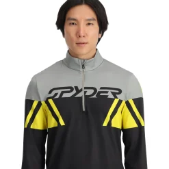Spyder Mens Podium Half Zip - Acid Yellow ACIDYELLOW Best Sale
