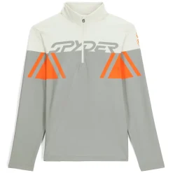 Spyder Mens Podium Half Zip - CONCRETE Online