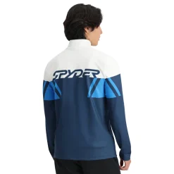 Spyder Mens Podium Half Zip - True Navy TRUENAVY Fashion