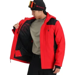 Spyder Mens Primer - Red SPYDERRED Store