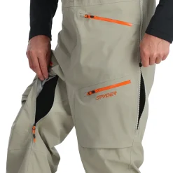 Spyder Mens Sanction Bib - CONCRETE Cheap