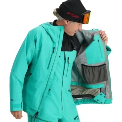 Spyder Mens Sanction - Teal Green TEALGREEN Discount