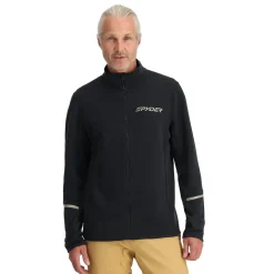 Spyder Mens Speed Fleece Full Zip - BLACK Sale