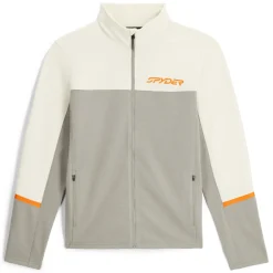 Spyder Mens Speed Fleece Full Zip - CONCRETE Cheap