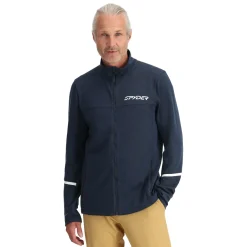 Spyder Mens Speed Fleece Full Zip - True Navy TRUENAVY Best