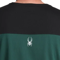Spyder Mens Stretch Charger Crew - Cypress Green CYPRESSGREEN Cheap