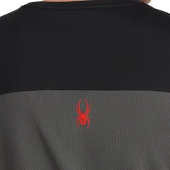 Spyder Mens Stretch Charger Crew - POLAR Best