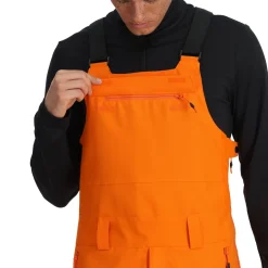 Spyder Mens Terrain Bib - Orange Shock ORANGESHOCK Sale