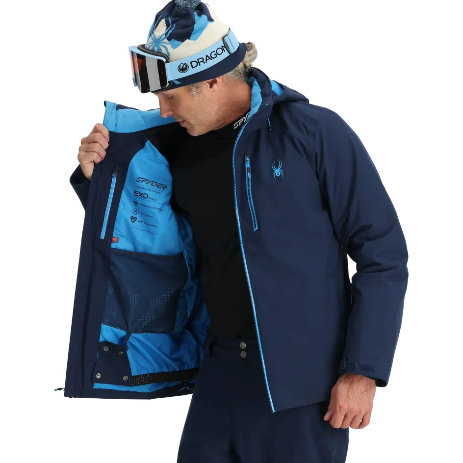 Spyder Mens Tripoint - True Navy TRUENAVY Best