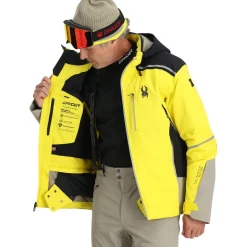 Spyder Mens Vanqysh - Acid Yellow ACIDYELLOW Store