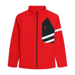 Spyder Mens Wengen Bandit Full Zip - Red SPYDERRED Discount