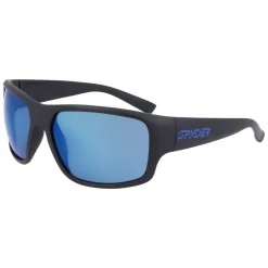 Spyder Oversized Retro Wrap Sunglasses - GRAPHITE Cheap