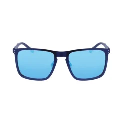 Spyder Trendy Flat Metal Square Sunglasses - NAVY Online