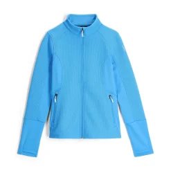 Spyder Womens Bandita Full Zip - Aether Blue AETHERBLUE Outlet