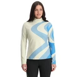 Spyder Womens Chute Turtleneck - Vanilla Latte VANILLALATTE Flash Sale