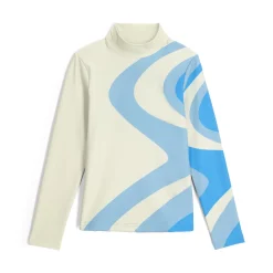 Spyder Womens Chute Turtleneck - Vanilla Latte VANILLALATTE Flash Sale