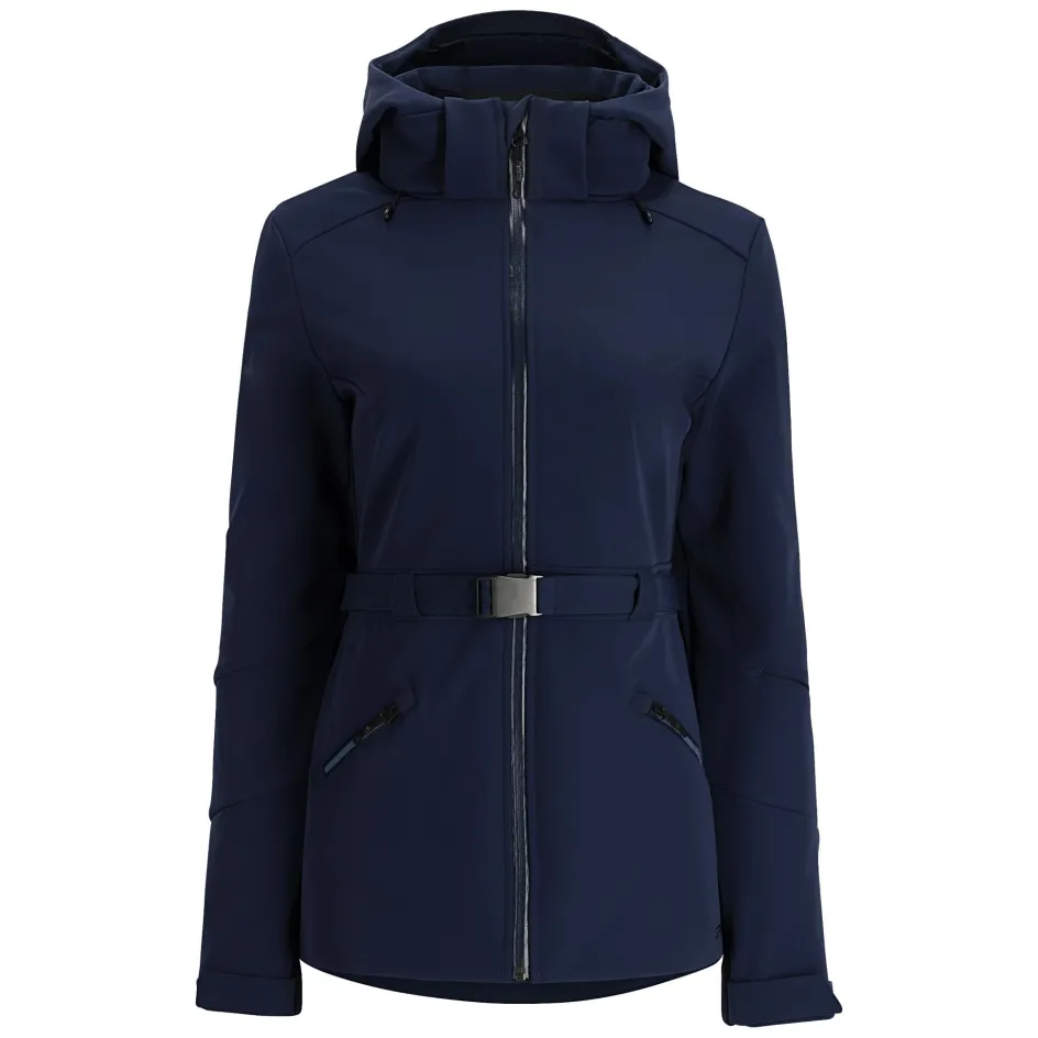 Spyder Womens Glacial Softshell - True Navy TRUENAVY Hot