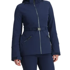 Spyder Womens Glacial Softshell - True Navy TRUENAVY Hot