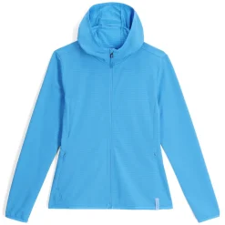 Spyder Womens Gridweb Hoodie - Aether Blue AETHERBLUE Clearance