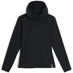 Spyder Womens Gridweb Hoodie - BLACK Store