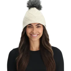 Spyder Womens Royal Pom - Vanilla Latte VANILLALATTE New