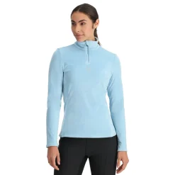 Spyder Womens Shimmer Bug Half Zip - Blue Drift BLUEDRIFT Clearance