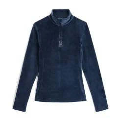 Spyder Womens Shimmer Bug Half Zip - True Navy TRUENAVY Sale