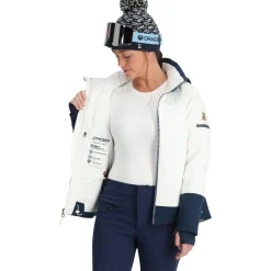 Spyder Womens Soleil - WHITE Cheap