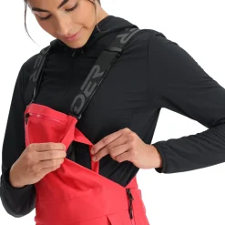 Spyder Womens Solitaire Bib - Prism Pink PRISMPINK Clearance