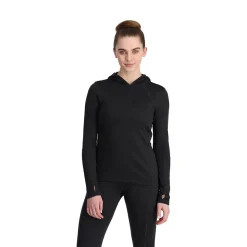 Spyder Womens Stretch Charger Hoodie - BLACK Discount